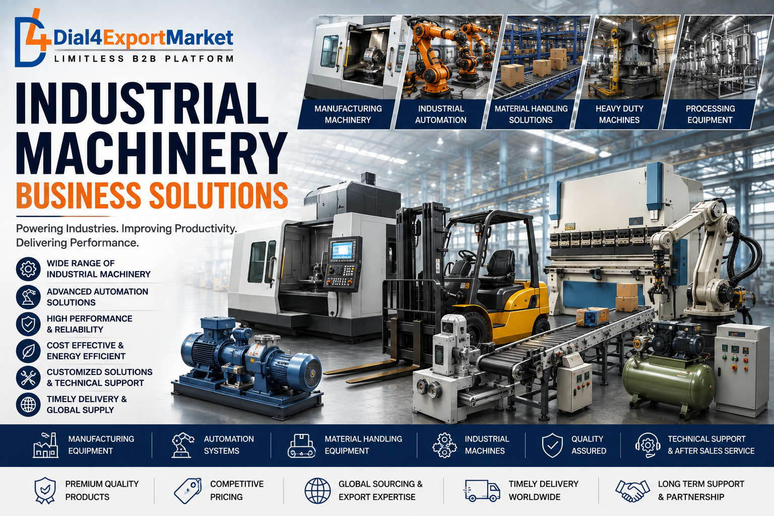 Industrial Machinery Business Solutions